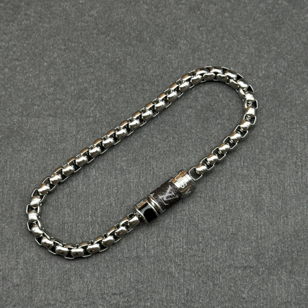 ルイ・ヴィトン「Louis Vuitton」Le Voyage des Lumières シルバー チャーム ブレスレット