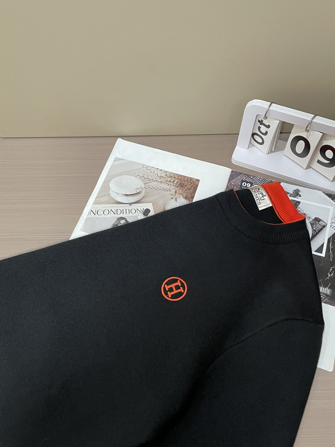 エルメス「Hermès」Hリフト プルオーバー セーター