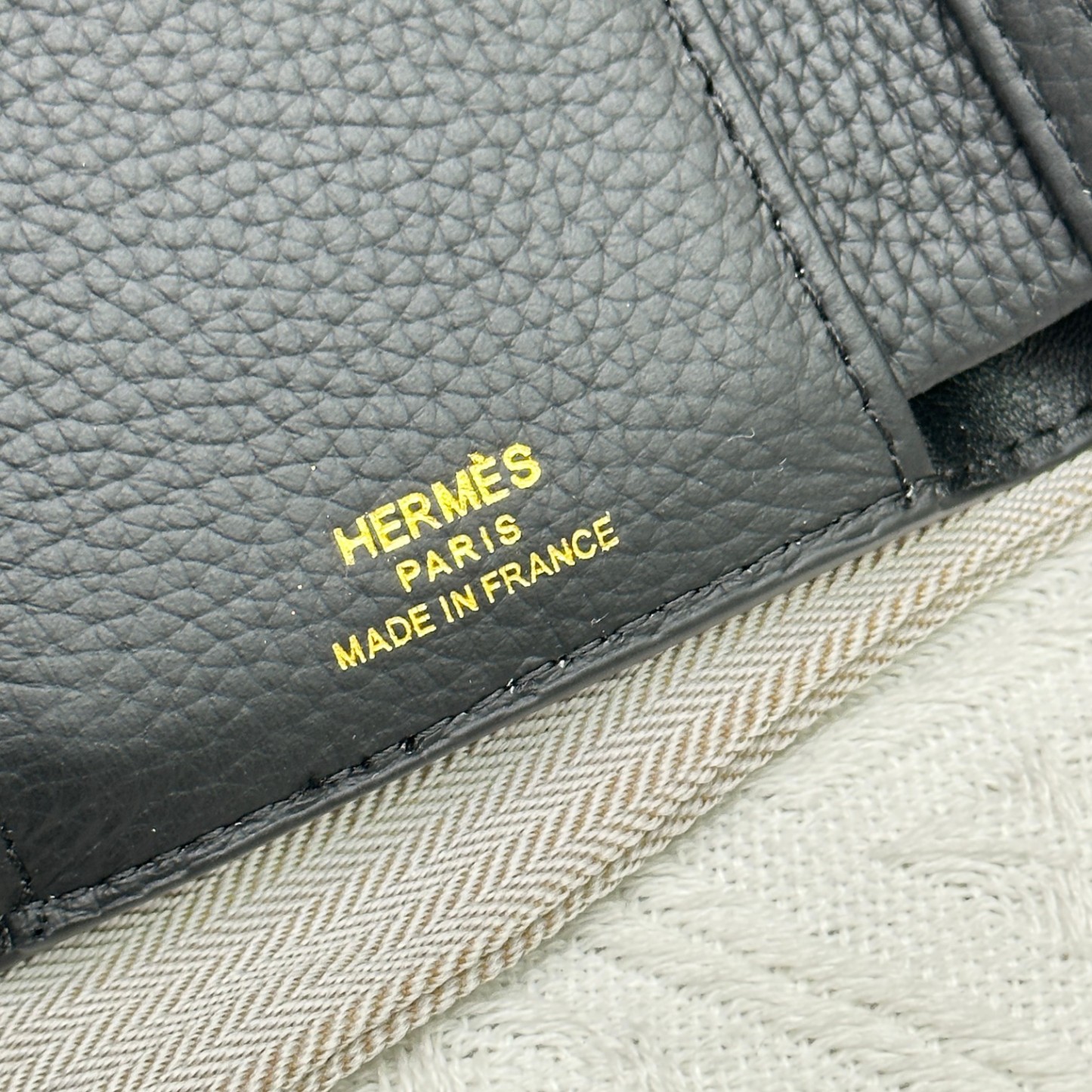 エルメス「Hermès」トゴレザー トリフォールドウォレット カードケース