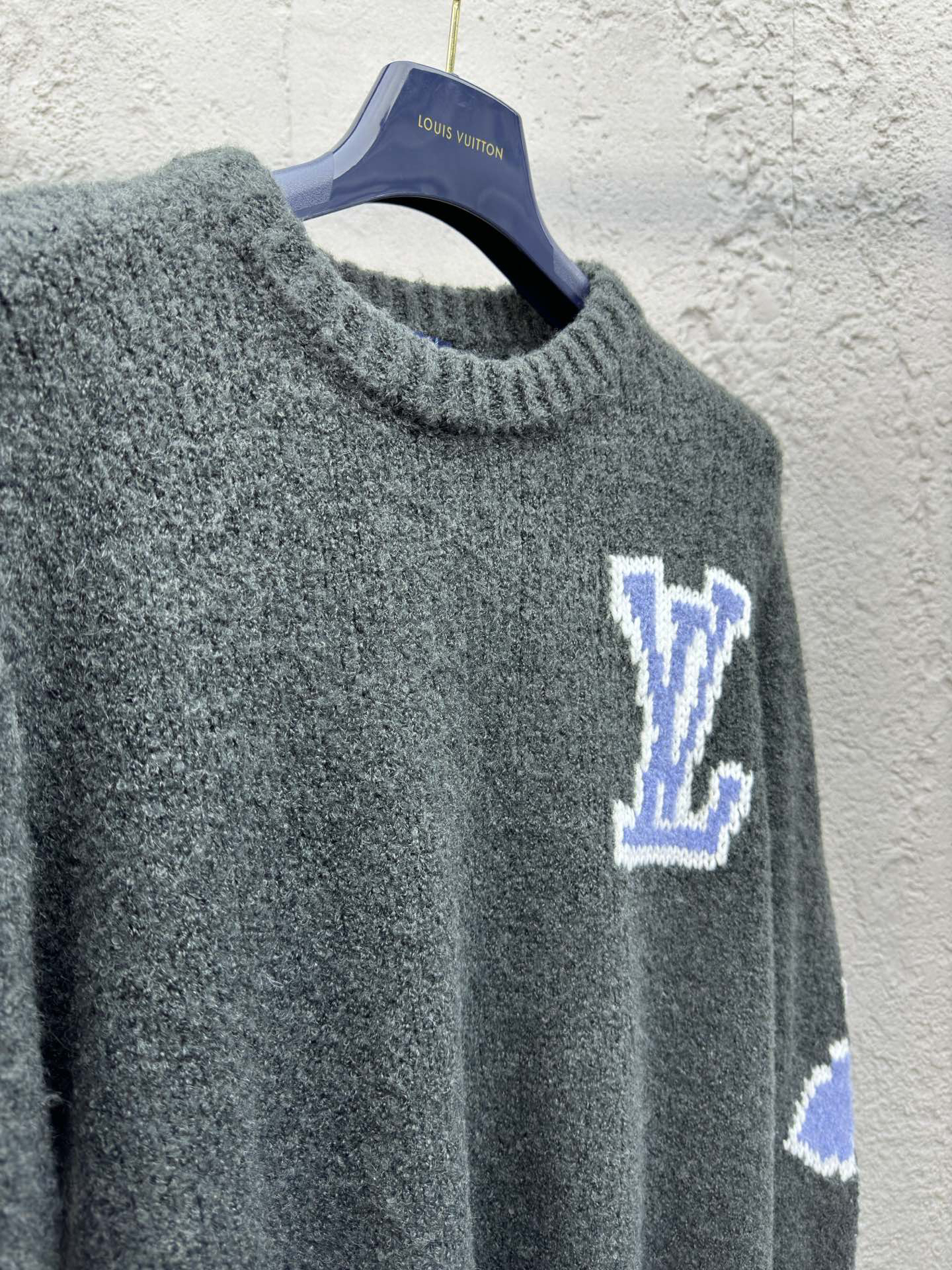 ルイ・ヴィトン「Louis Vuitton」クローバーモチーフ ニットセーター