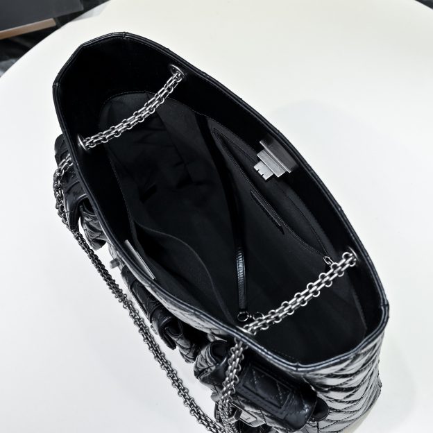 シャネル「Chanel」Vintage プレミアム ベビーカーフ ショッピングトート