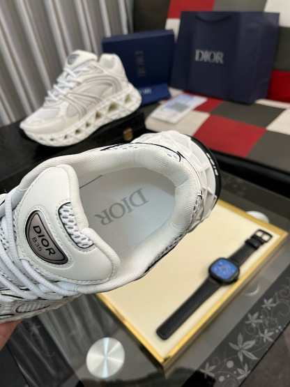 ディオール「Dior」プレミアム レザー カジュアル スニーカー