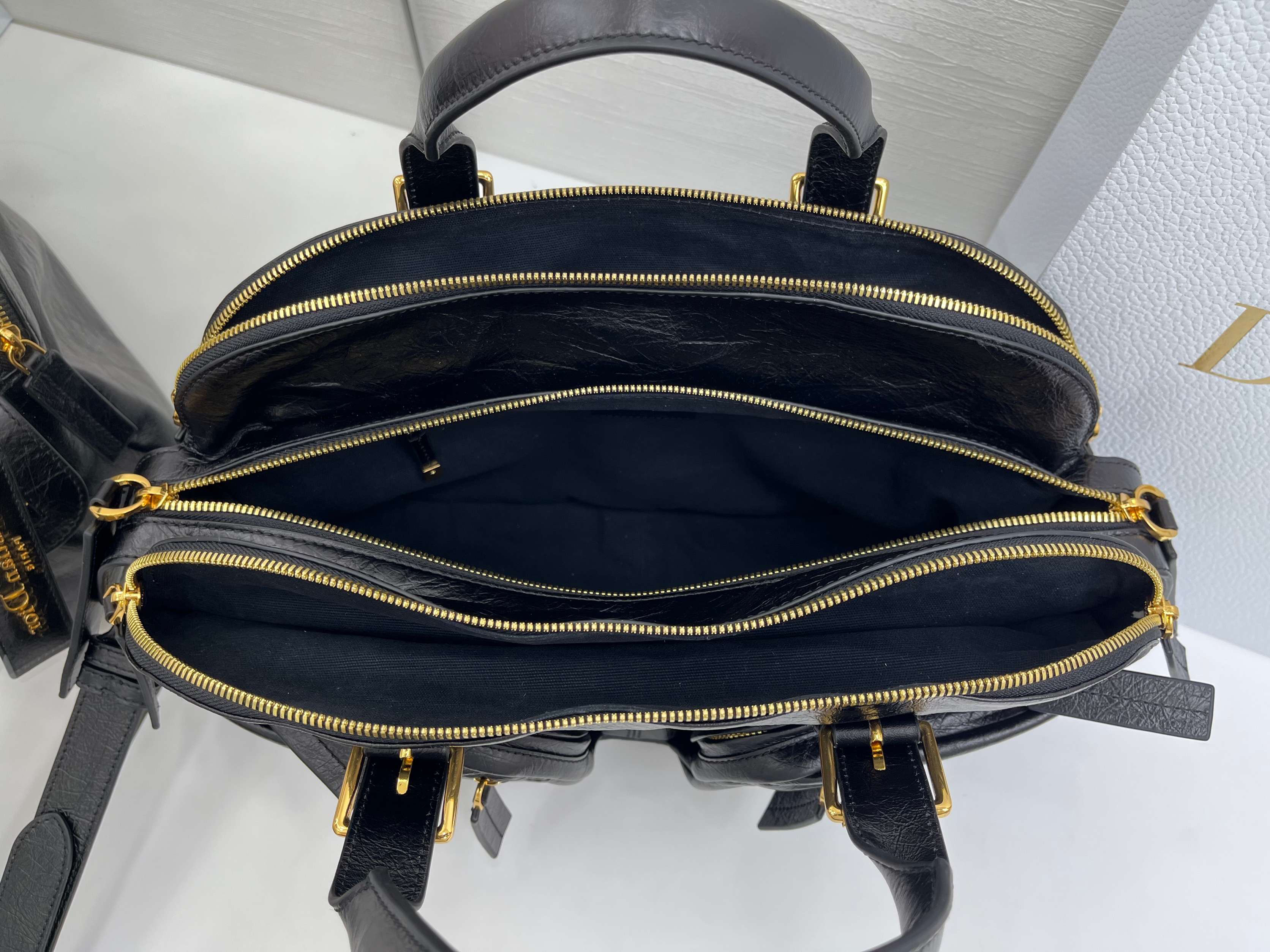 ディオール「Dior」Grand Tour ボウリングバッグ