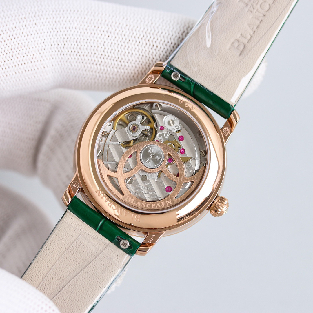 ブランパン「Blancpain」レディバード ダイヤモンドボール自動巻きレディースウォッチ34.9mm