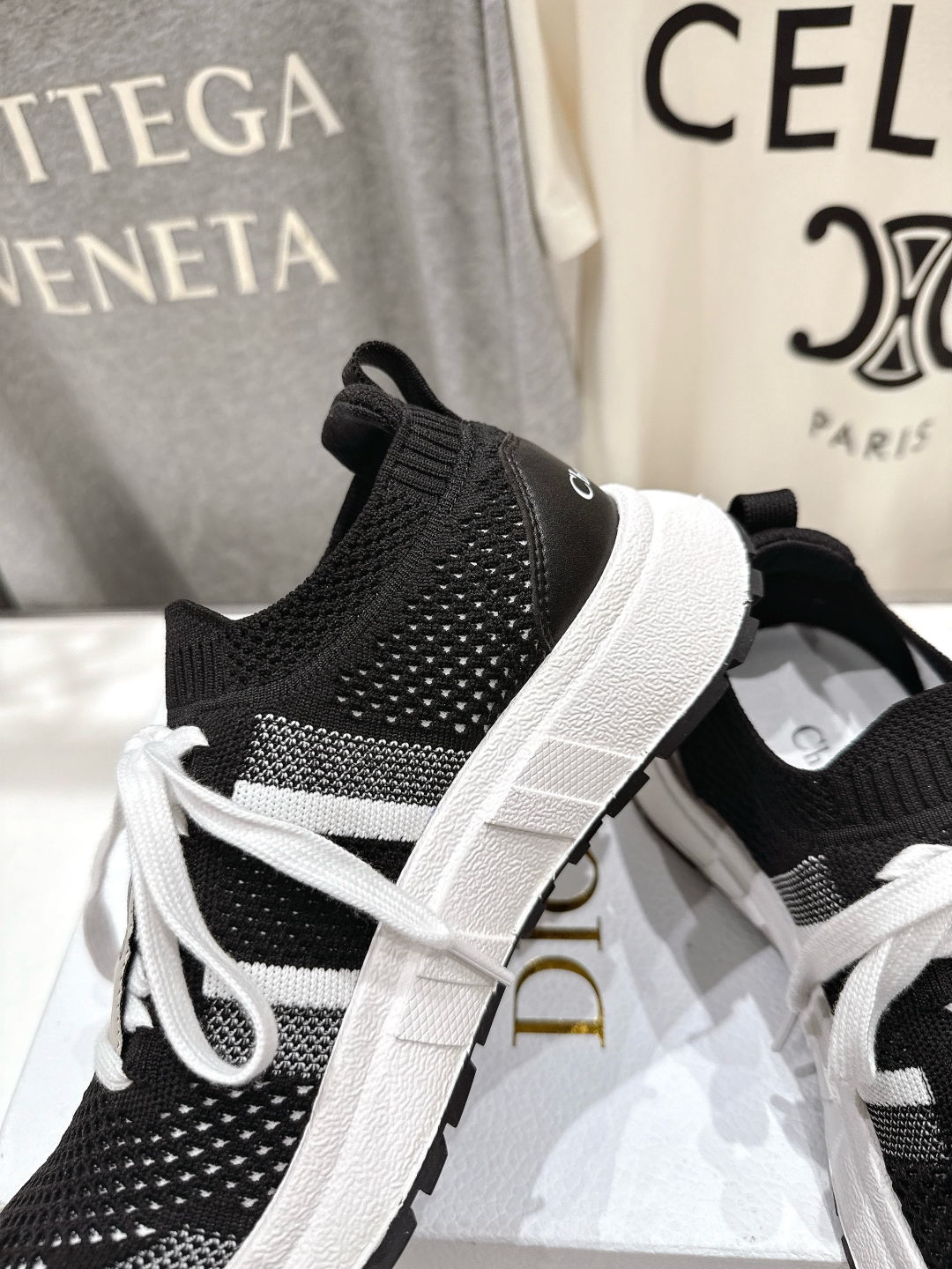 ディオール「Dior」2025SS アカデミック カップル レースアップ スニーカー