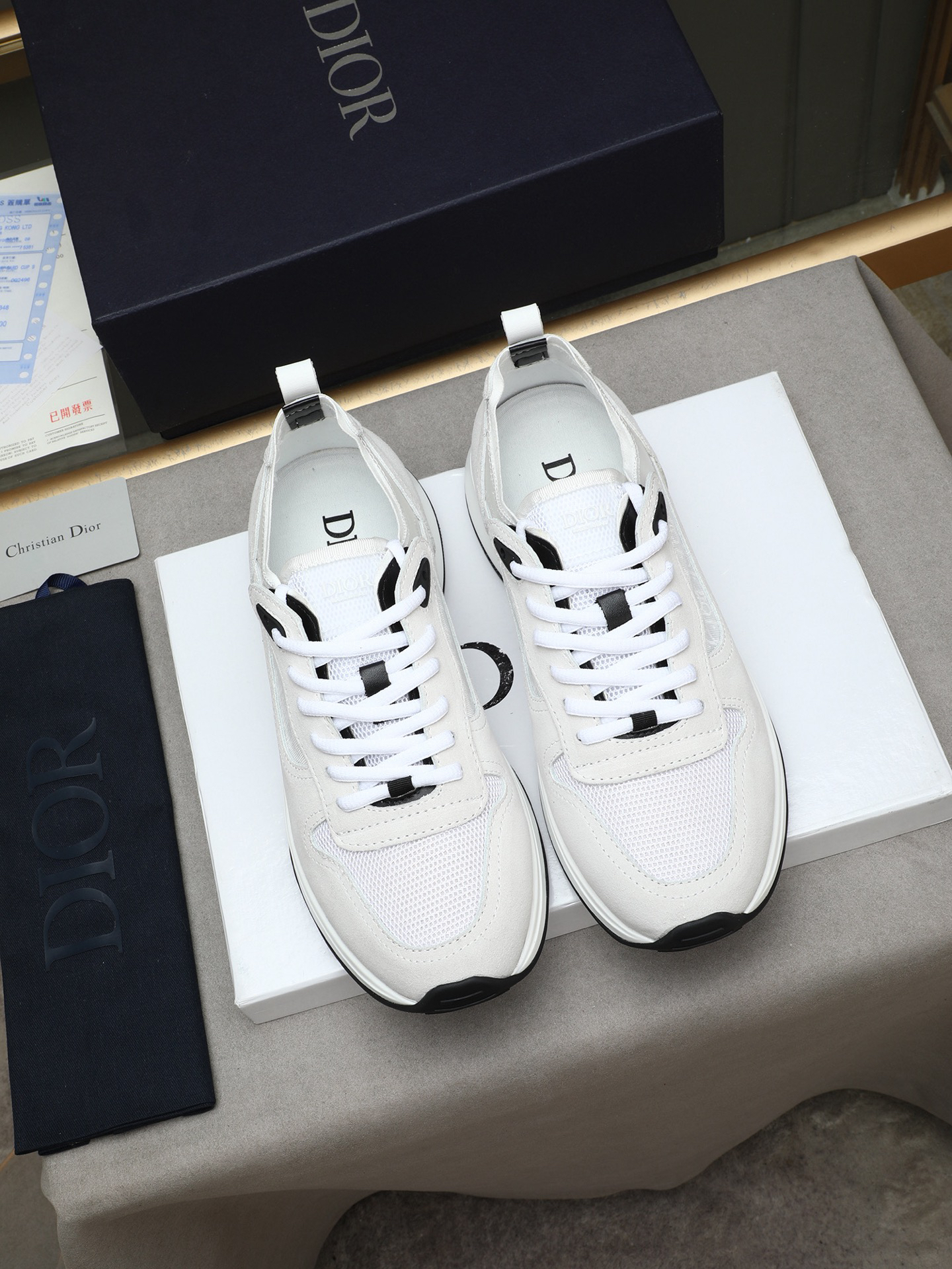 ディオール「Dior」B25 RUNNER メンズ カジュアル スニーカー