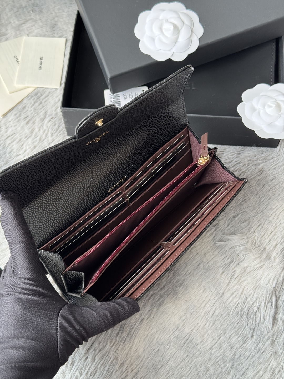 シャネル「Chanel」クラシックフラップ ロングウォレット