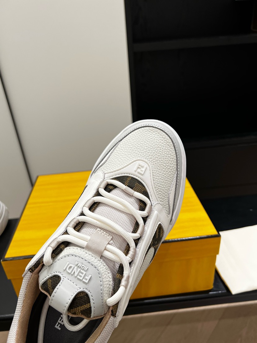 フェンディ「Fendi」フェンディ マッチ スニーカー / レザースニーカー