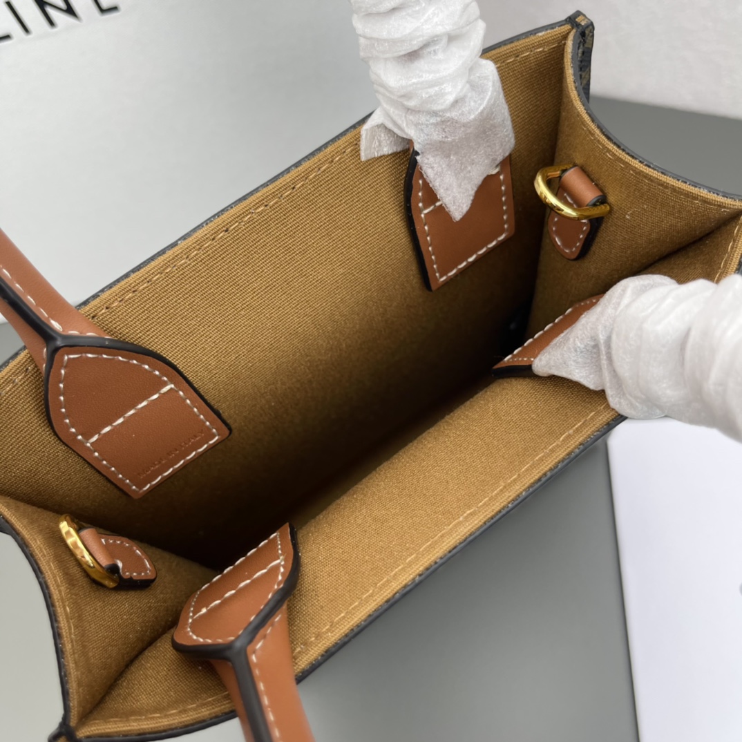 セリーヌ「Celine」ミニ バーティカル カバ セリーヌ プリント