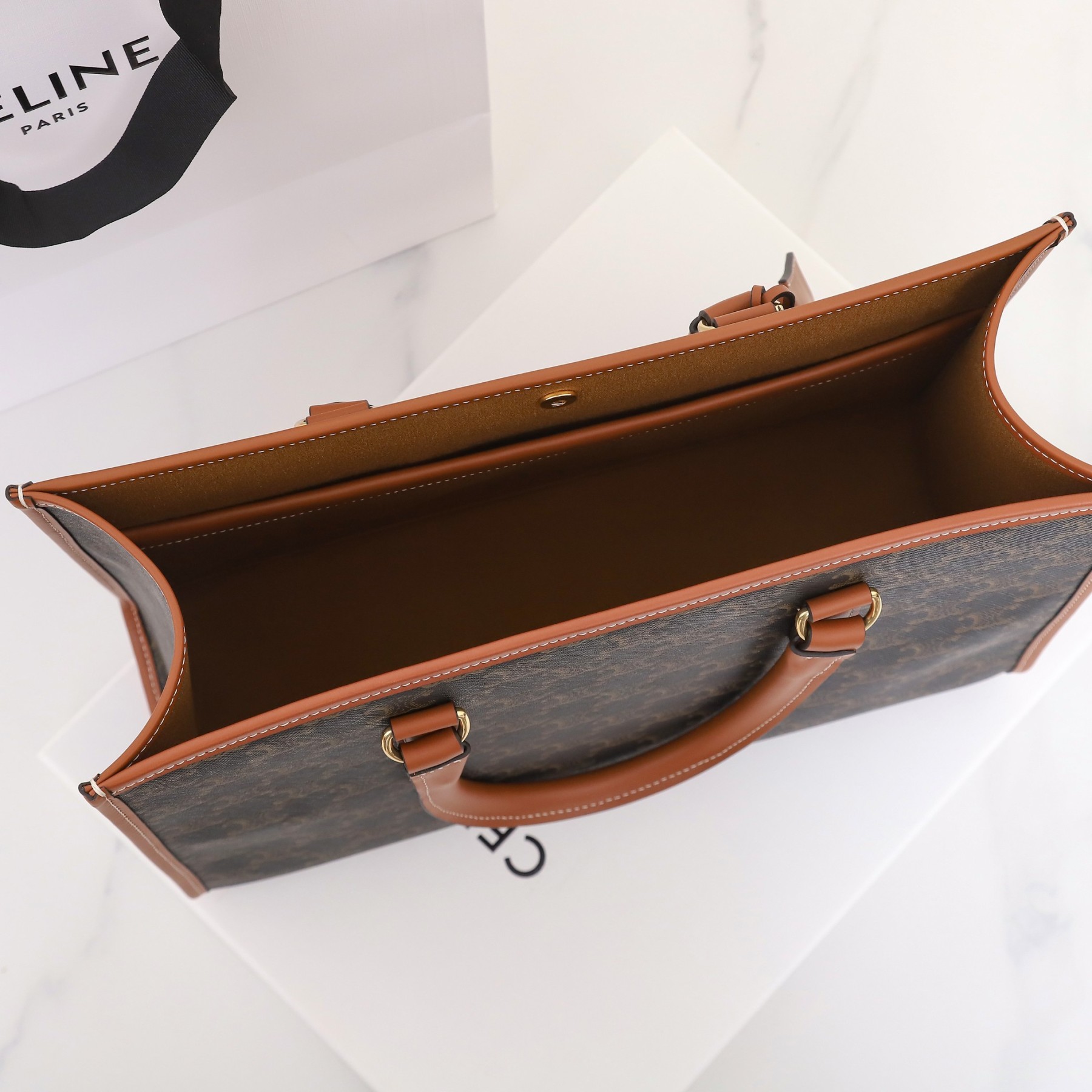 セリーヌ「Celine」CABAS TRIOMPHE モノグラム トートバッグ