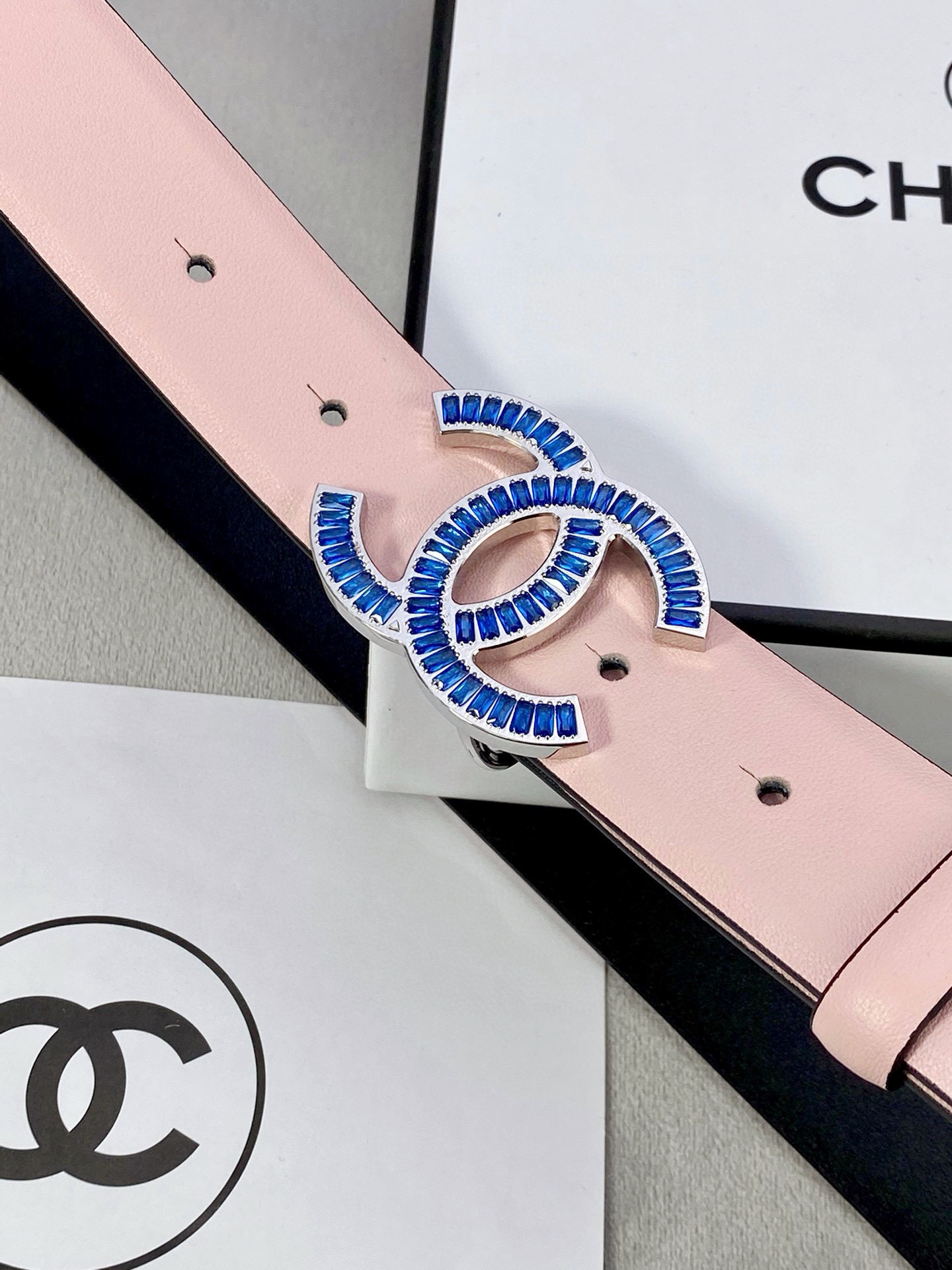 シャネル「Chanel」プレミアム トゴレザーベルト / ハイエンドウエストベルト