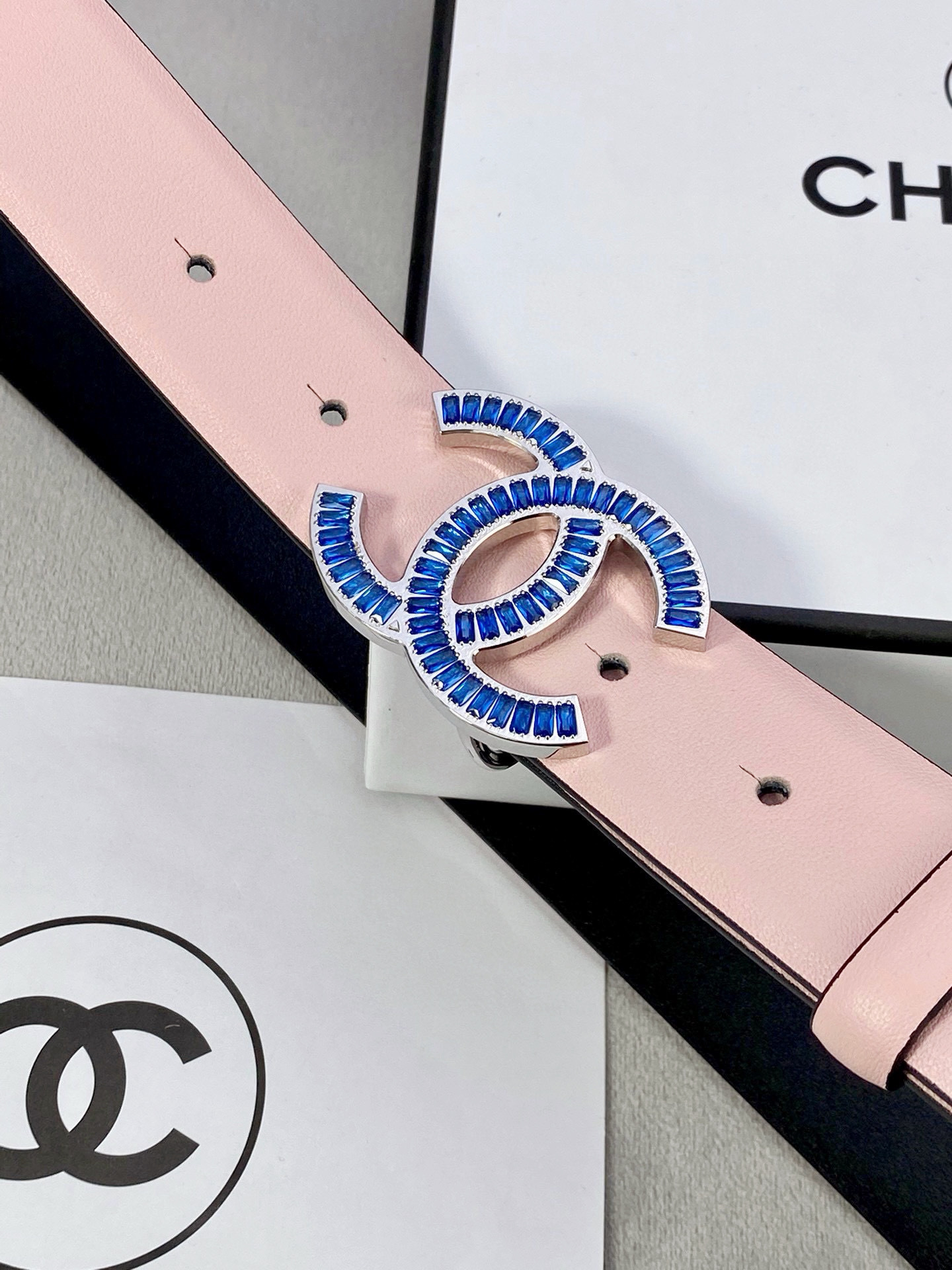 シャネル「Chanel」プレミアム トゴレザーベルト / ハイエンドウエストベルト
