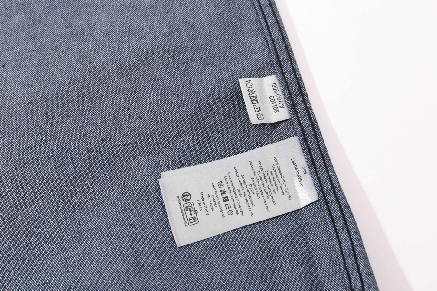 ディオール「Dior」ディオール アンド コーズ オーバーシャツ / デニムシャツ