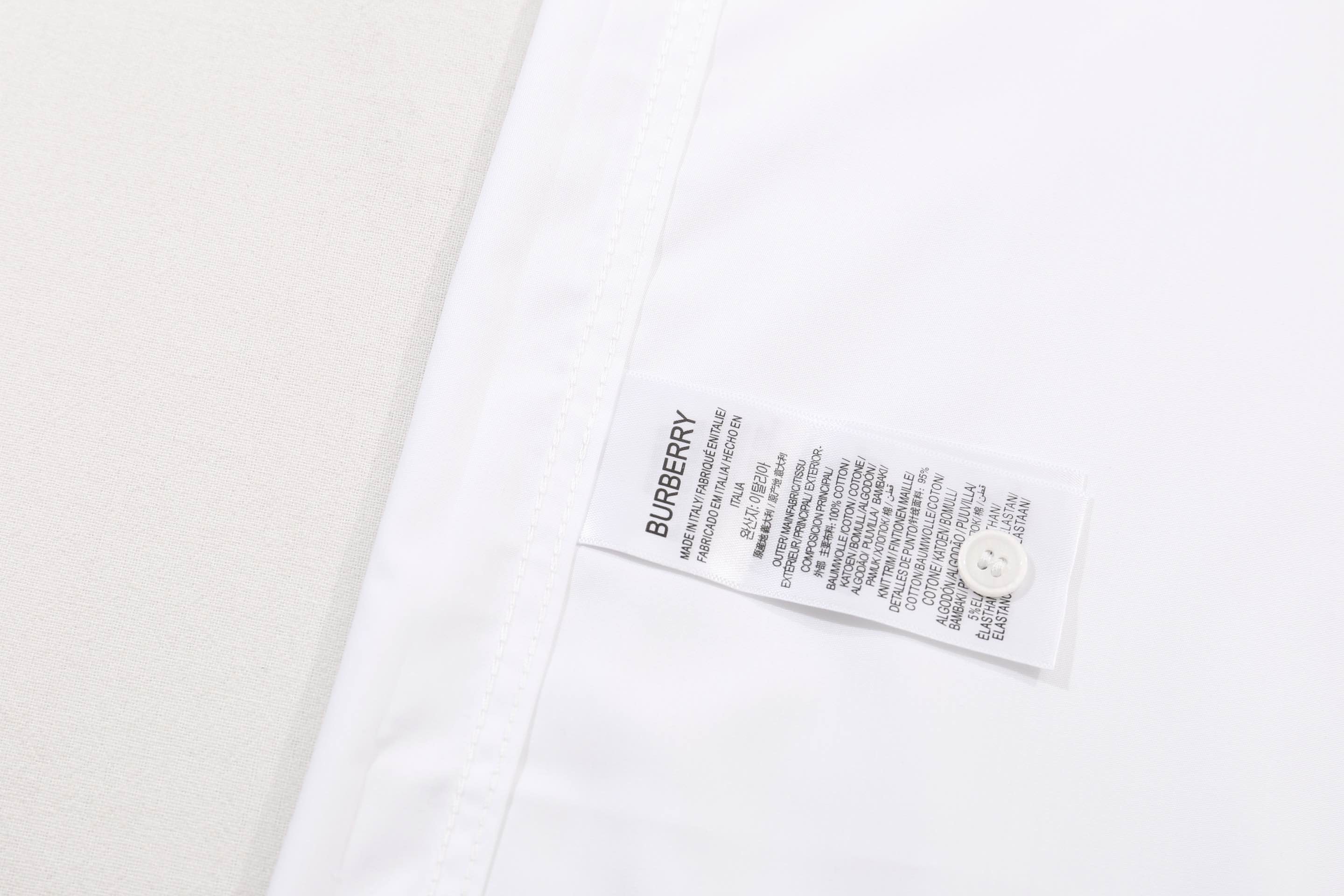 バーバリー「Burberry」バーバリー シールド刺繍シャツ / ロングスリーブシャツ