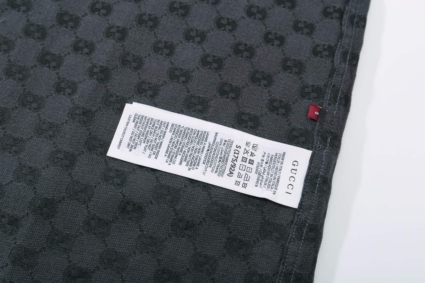 グッチ「Gucci」グッチ オールオーバーロゴ ショートスリーブシャツ / デニムシャツ