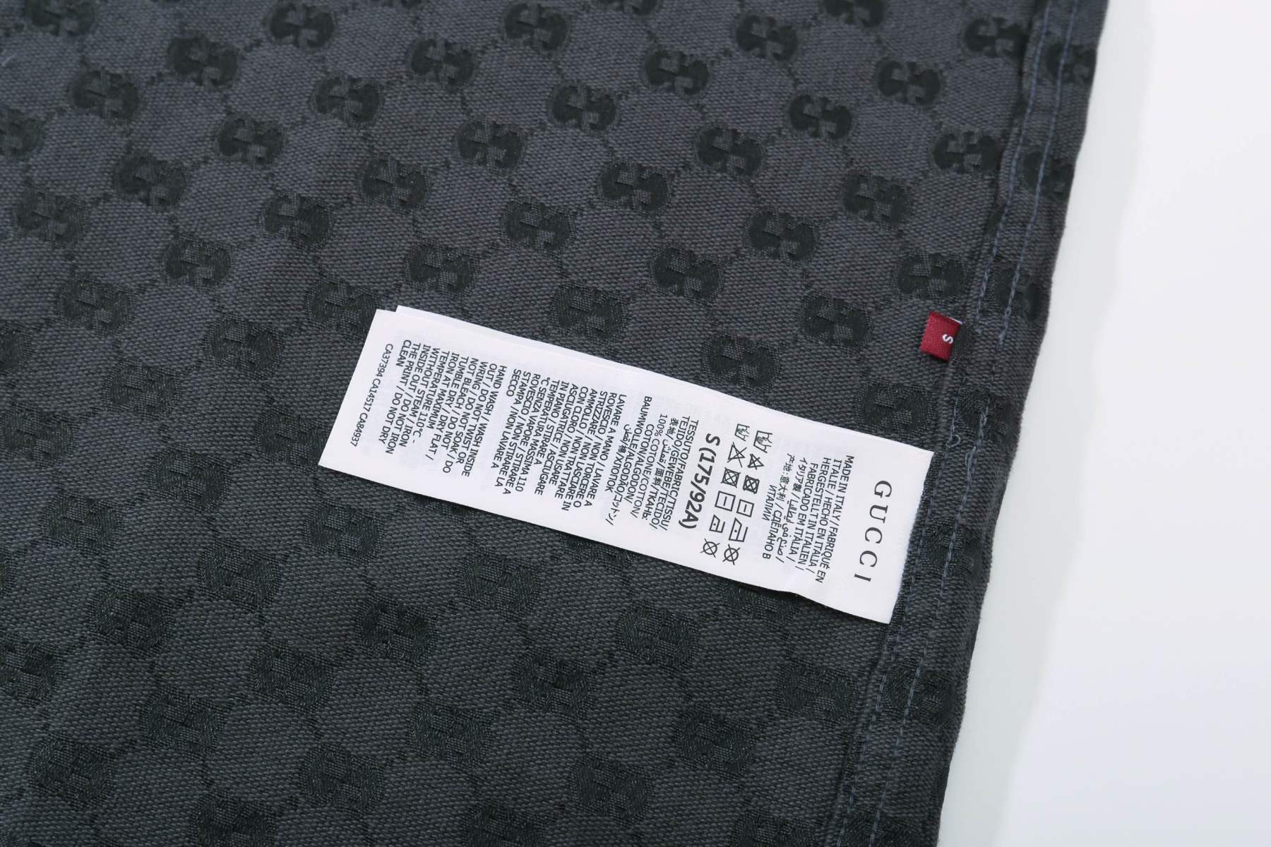 グッチ「Gucci」グッチ オールオーバーロゴ ショートスリーブシャツ / デニムシャツ