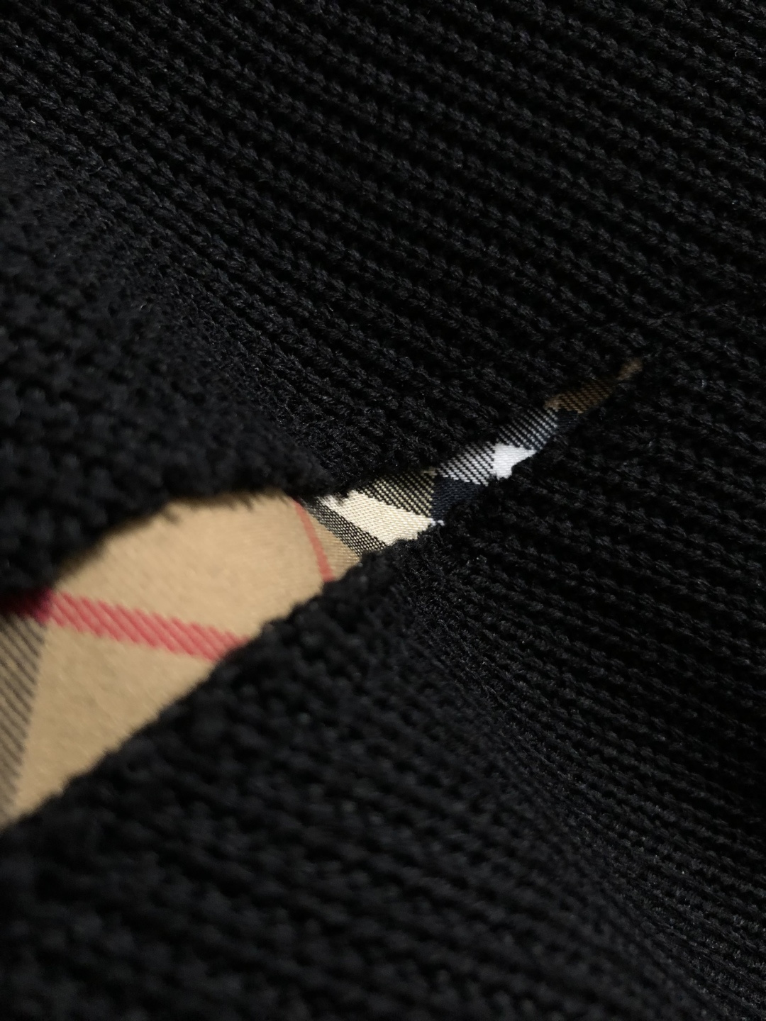 バーバリー「Burberry」バーバリー チェック×ナイト刺繍 クルーネックスウェットシャツ / ロングスリーブスウェット