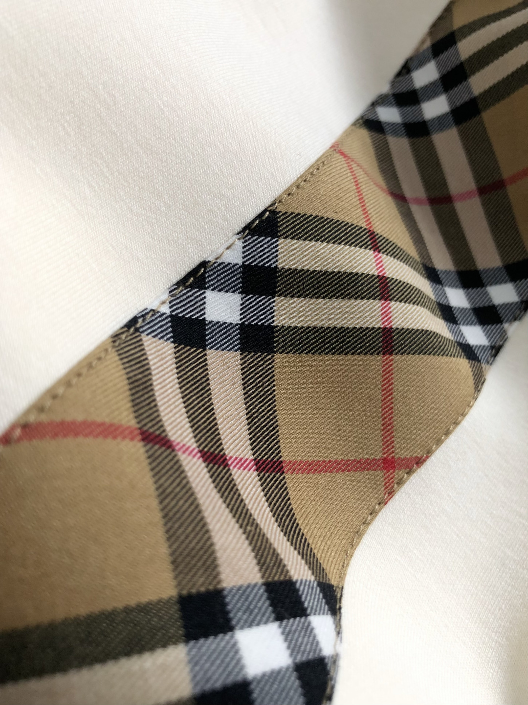 バーバリー「Burberry」バーバリー チェックフード スウェットシャツ / ロングスリーブ プルオーバー
