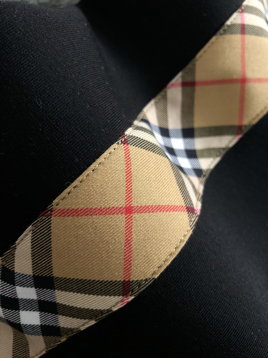 バーバリー「Burberry」バーバリー チェックフード スウェットシャツ / ロングスリーブ プルオーバー