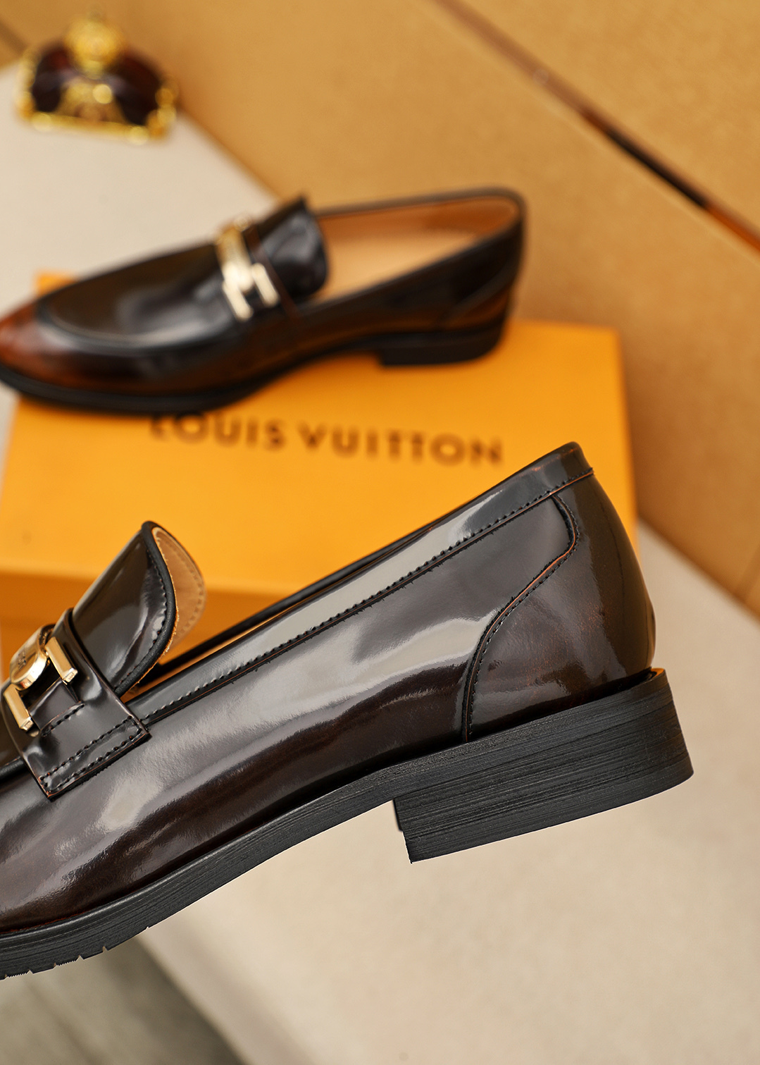 ルイ・ヴィトン「Louis Vuitton」ルイ・ヴィトン ビジネスレザーシューズ / ドレスシューズ