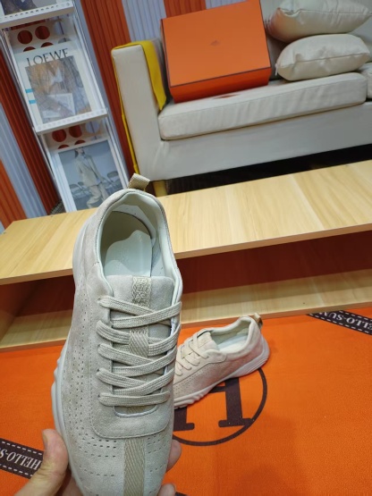 エルメス「Hermès」マスター レザースニーカー / カジュアルスニーカー