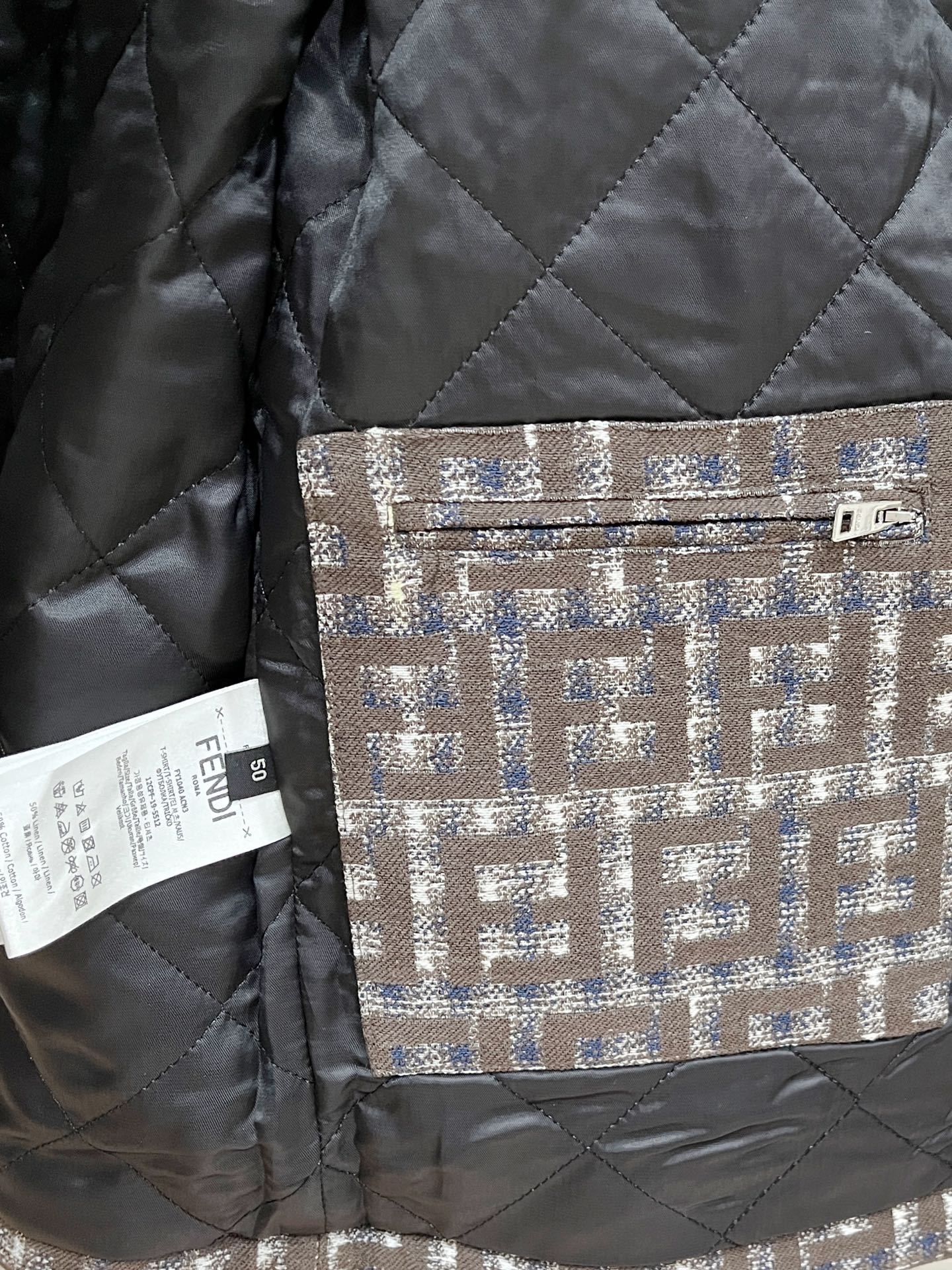フェンディ「Fendi」フェンディ FFジャカード ブルゾン / メンズ アウター
