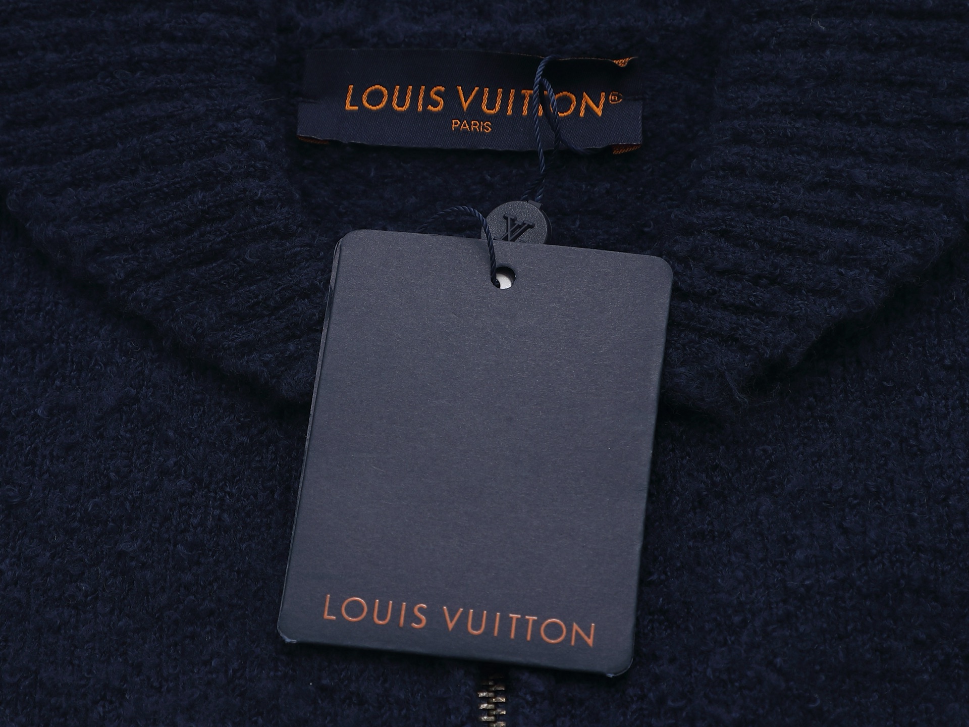 ルイ・ヴィトン「Louis Vuitton」ルイ・ヴィトン エンブロイダリー シグネチャー ジップブルゾン / メンズ ニットアウター