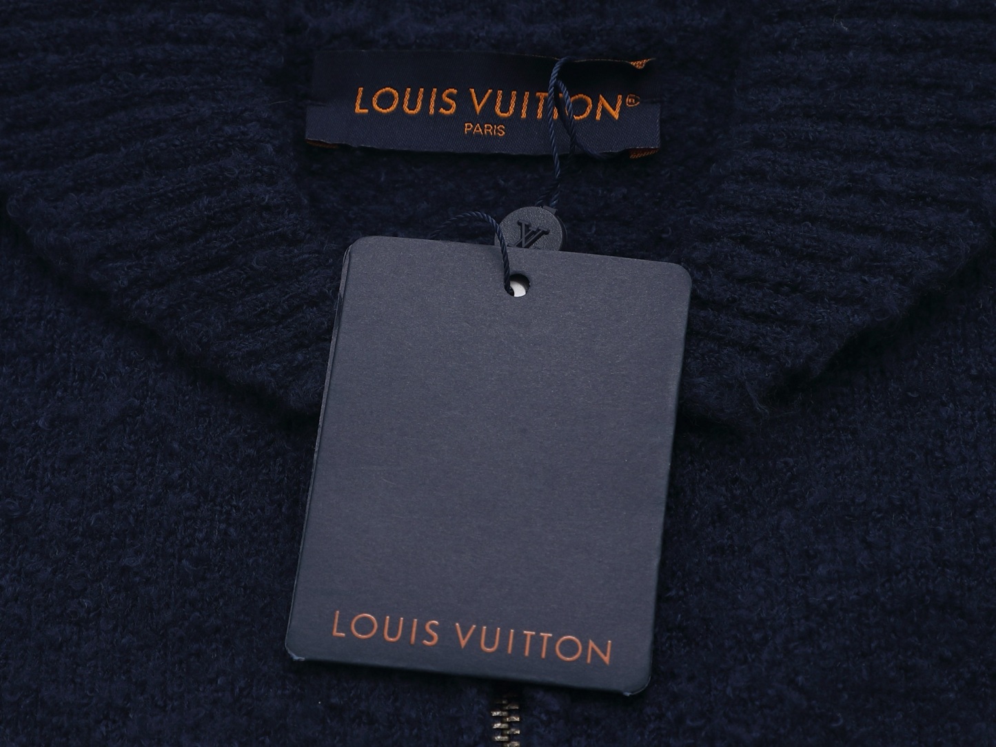 ルイ・ヴィトン「Louis Vuitton」ルイ・ヴィトン エンブロイダリー シグネチャー ジップブルゾン / メンズ ニットアウター