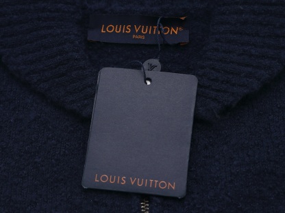 ルイ・ヴィトン「Louis Vuitton」ルイ・ヴィトン エンブロイダリー シグネチャー ジップブルゾン / メンズ ニットアウター
