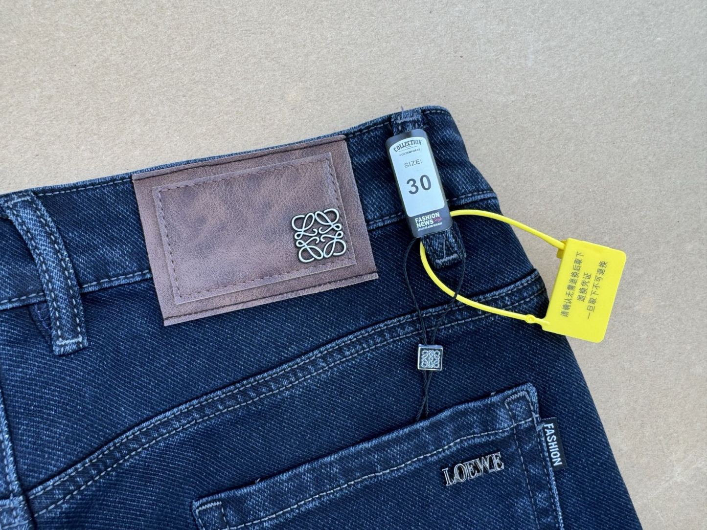 LOEWE &-ロエベ SS26 ロゴ五金 ポケット ストレートパンツ / ロングパンツ