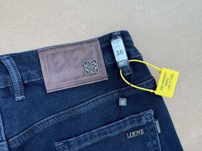 LOEWE &-ロエベ SS26 ロゴ五金 ポケット ストレートパンツ / ロングパンツ