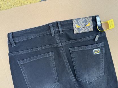 FENDI フェンディ ロゴ五金 ハイウエスト ストレートパンツ / ロングパンツ