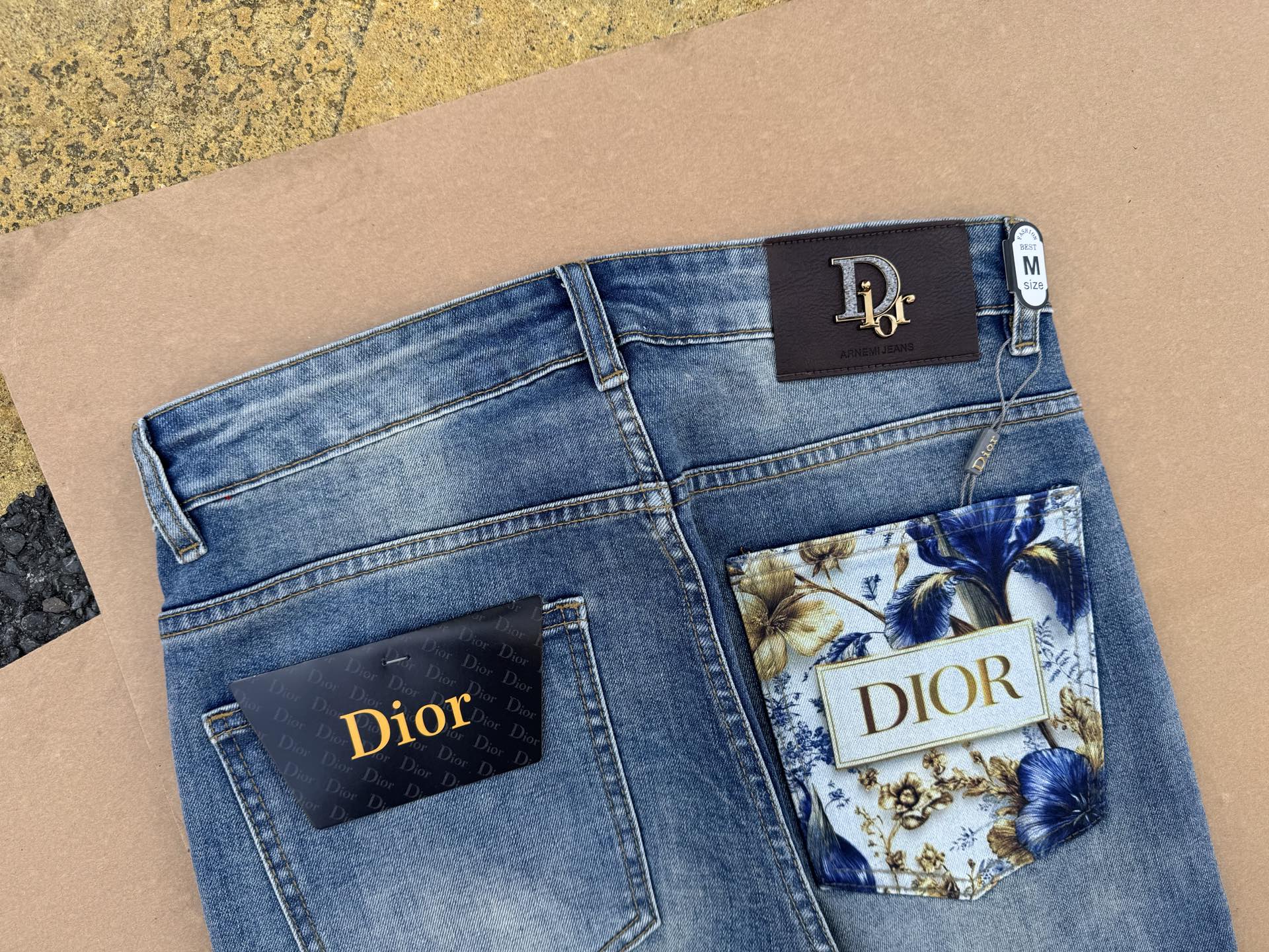 DIOR & ミニマル ストレート ストレッチパンツ / ロングパンツ