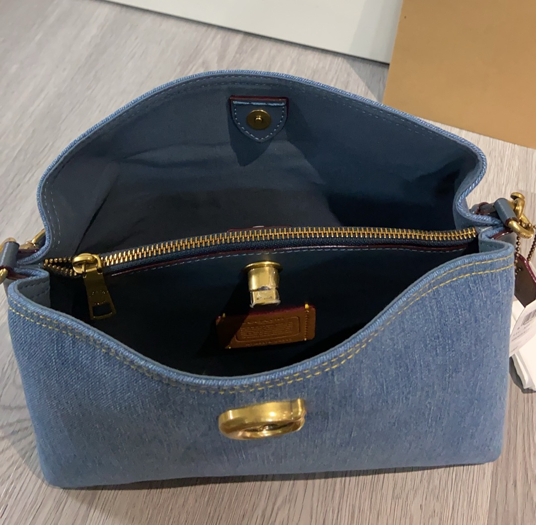 コーチ「Coach」ウィロー ショルダー バケットバッグ