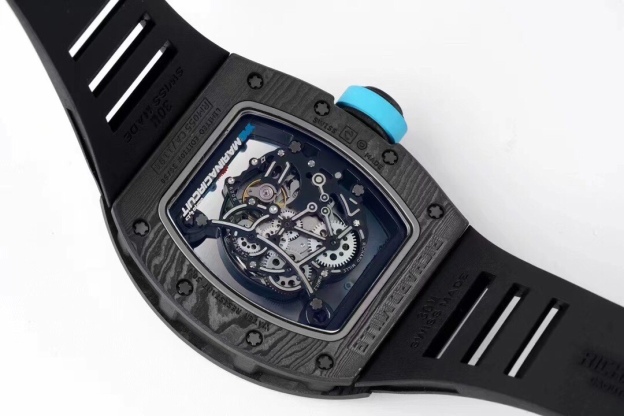 リシャール ミル「Richard Mille」RM055 NTPTカーボンファイバーケース＆ラバーストラップ メンズ腕時計