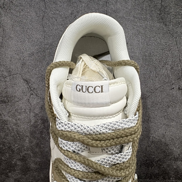 「コラボモデル」Gucci x Nike  SB Dunk Low デコンストラクション ドローストリングスニーカー