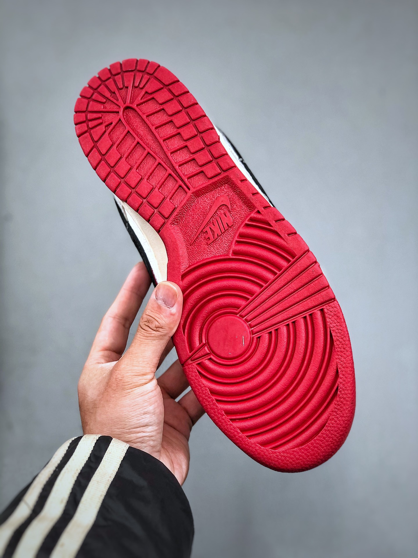 「コラボモデル」The North Face x Nike  SB Dunk Low 'Black Red Silk' ダブルスウッシュ スニーカー