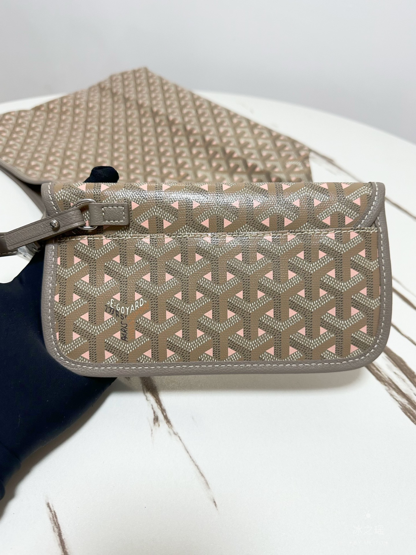 ゴヤール「Goyard」Boheme Hobo 170th Anniversary Khaki Pink ショルダーバッグ