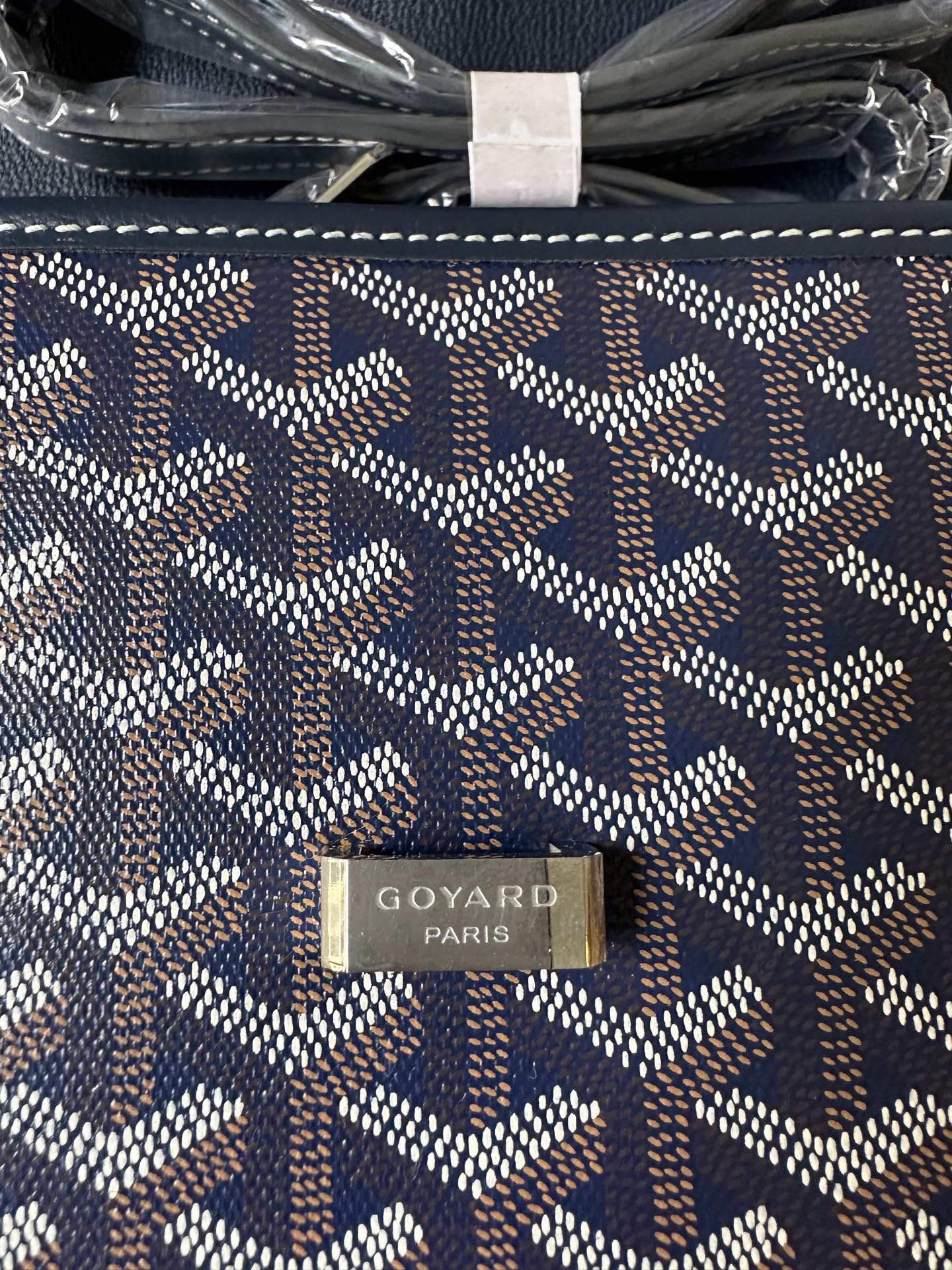 ゴヤール「Goyard」 Belvedere PM 深ブルー メッセンジャーバッグ