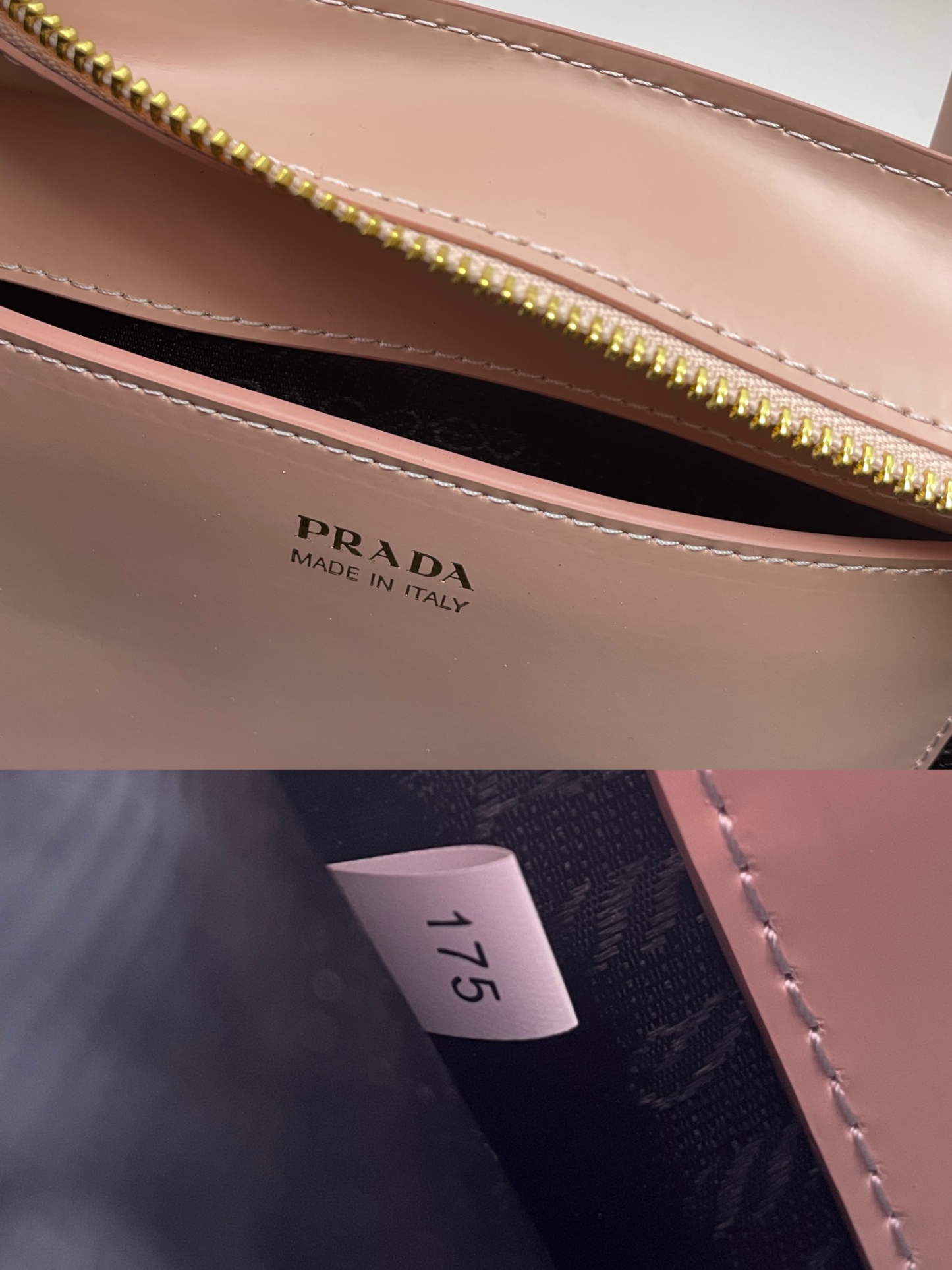 プラダ「Prada」 デュアルショルダー ジップトップバッグ