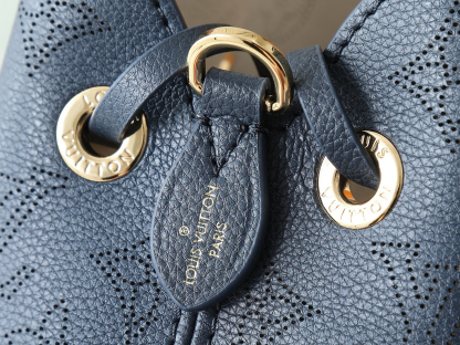 ルイ・ヴィトン「Louis Vuitton」 ‌BELLA ハンドバッグ ネイビー レース