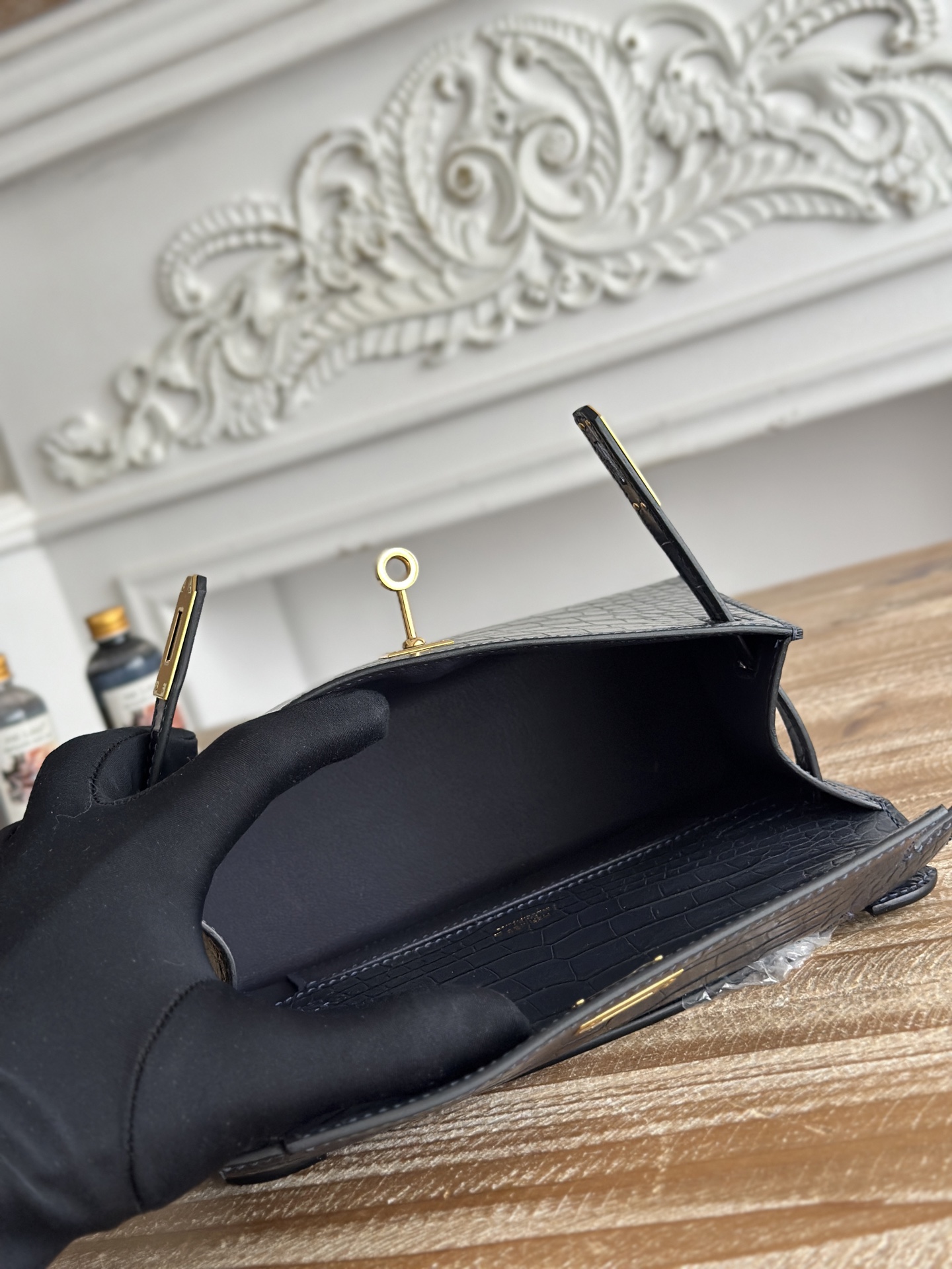 エルメス「Hermès」Kelly Pochette ハンドバッグ