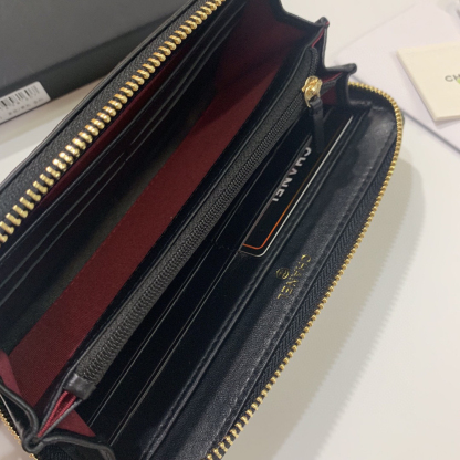 シャネル「Chanel」ロング ジップ ウォレット