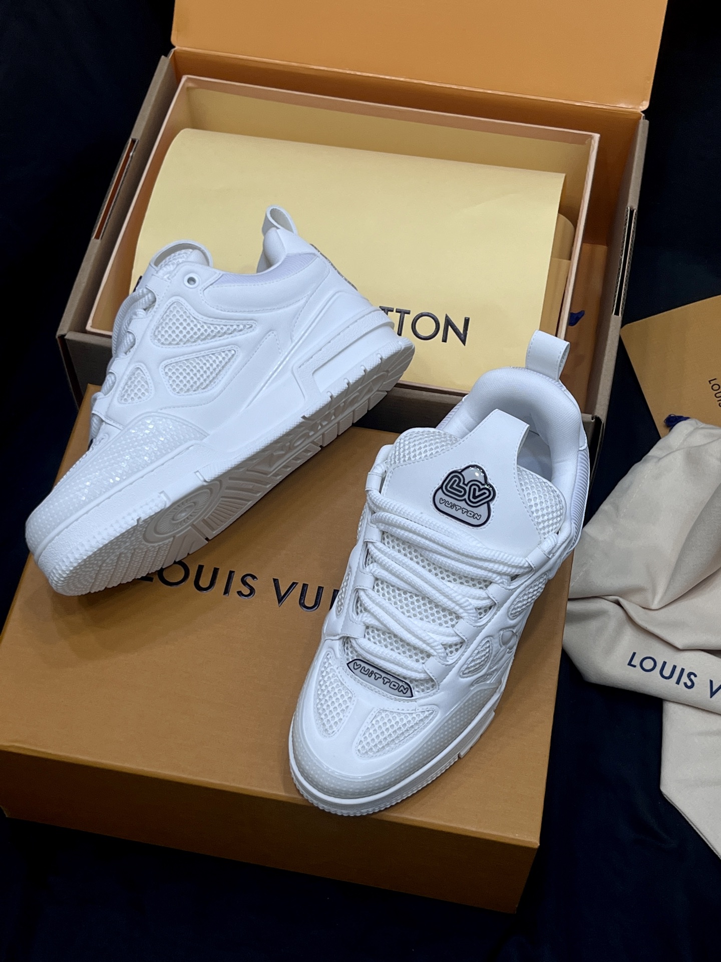 ルイ・ヴィトン「Louis Vuitton」ルイ・ヴィトン トレーナー スニーカー / レザースニーカー
