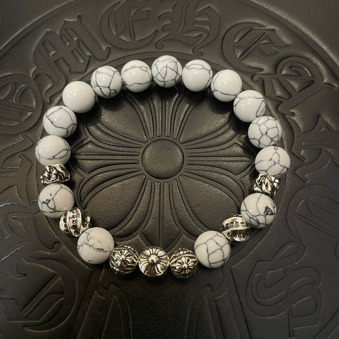 クロムハーツ「Chrome Hearts」ブレスレット - ヴィンテージ＆ロックテイスト ペア用