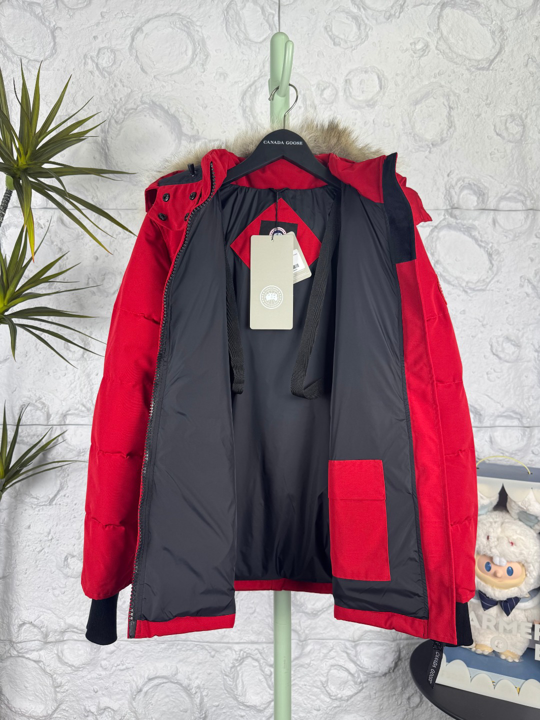 カナダグース「Canada Goose」秋冬フード付きダウンコート