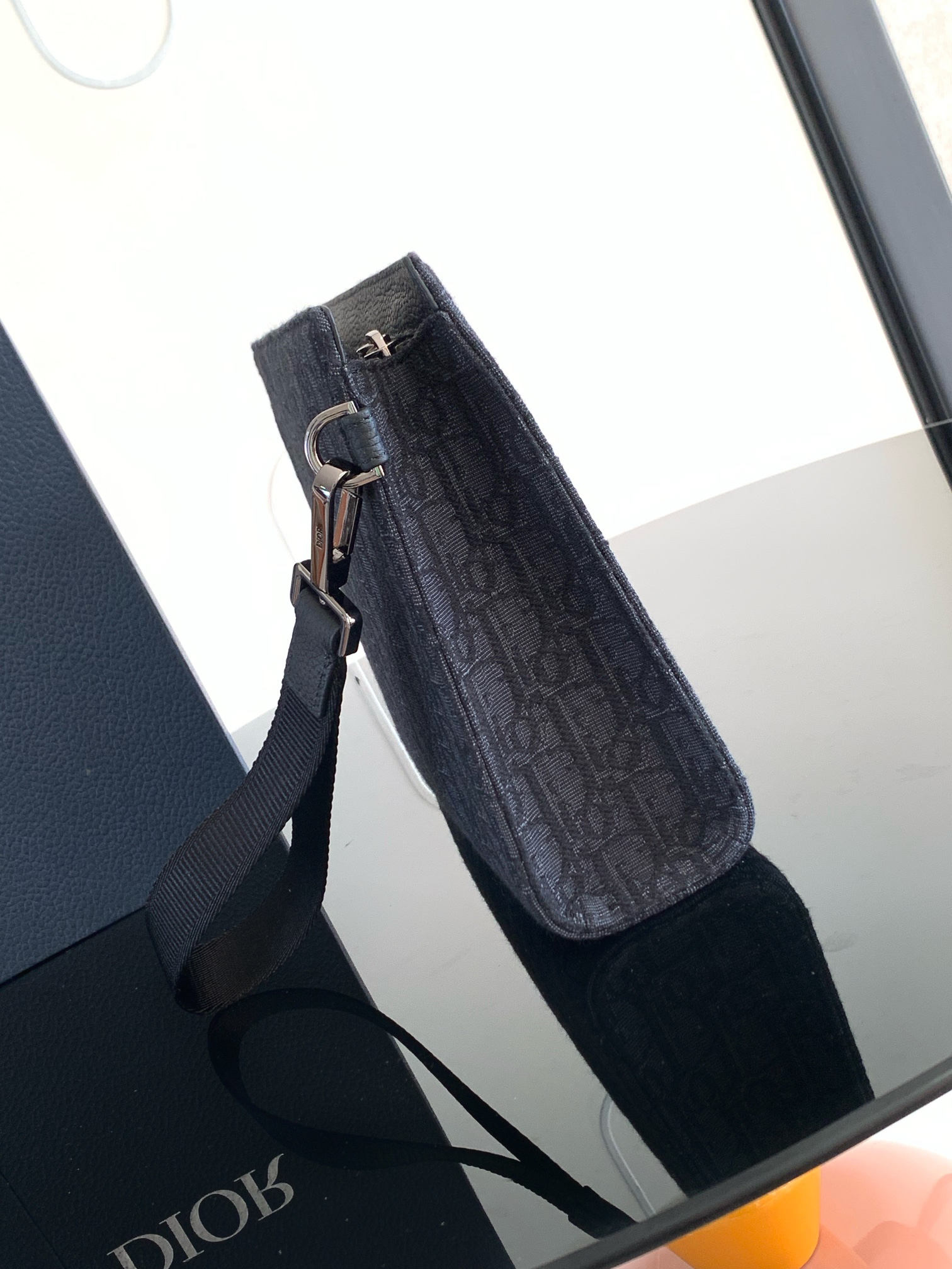 ディオール「Dior」オブリック モチーフ ポーチ