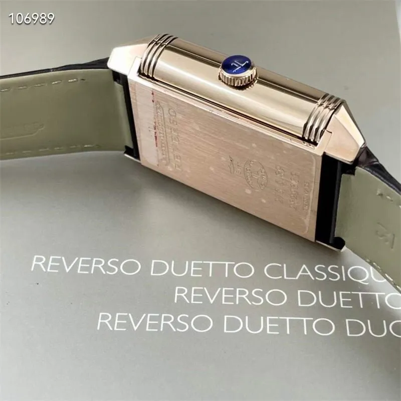 ジャガー ルクルト「Jaeger-LeCoultre」 Reverso Tribute Duoface クロノグラフ腕時計 49MM