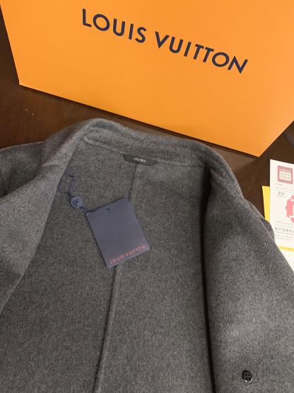 ルイ・ヴィトン「Louis Vuitton」メンズ カシミア オーバーコート