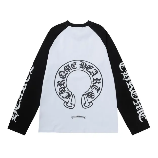 クロムハーツ「Chrome Hearts」おすすめ 大人らしい 目立つ 絶対後悔しない 日常 シンプル おしゃれ 長袖 Ｔシャツ